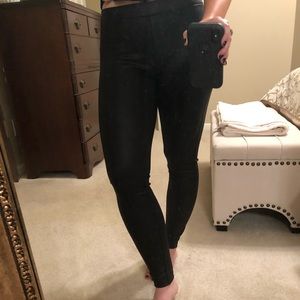 Express Faux Leather Leggings